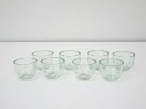レトロガラス盃8客